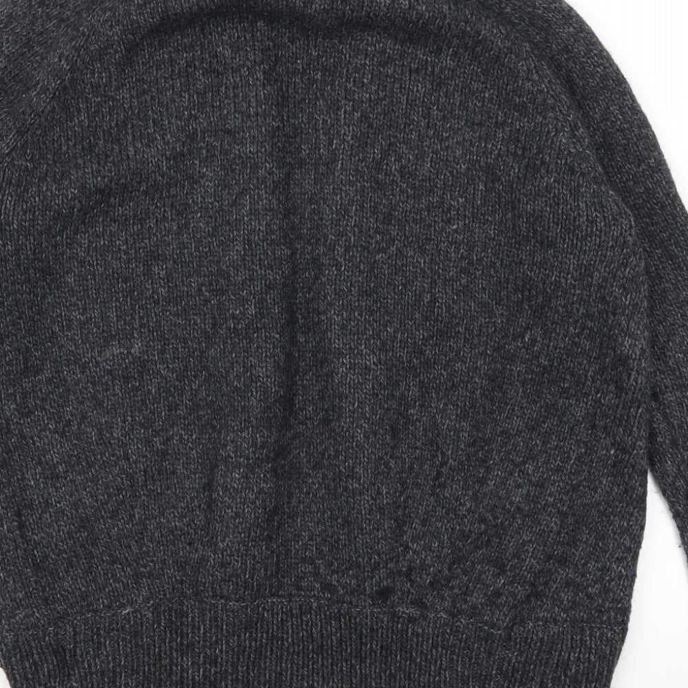 Soon Womens Grey   Cardigan Jumper Size S