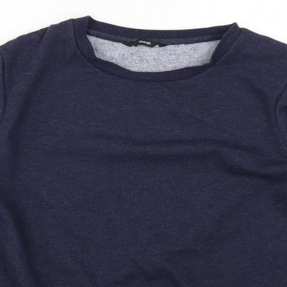 George Womens Blue   Henley Sweatshirt Size 12