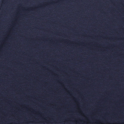 George Womens Blue   Henley Sweatshirt Size 12