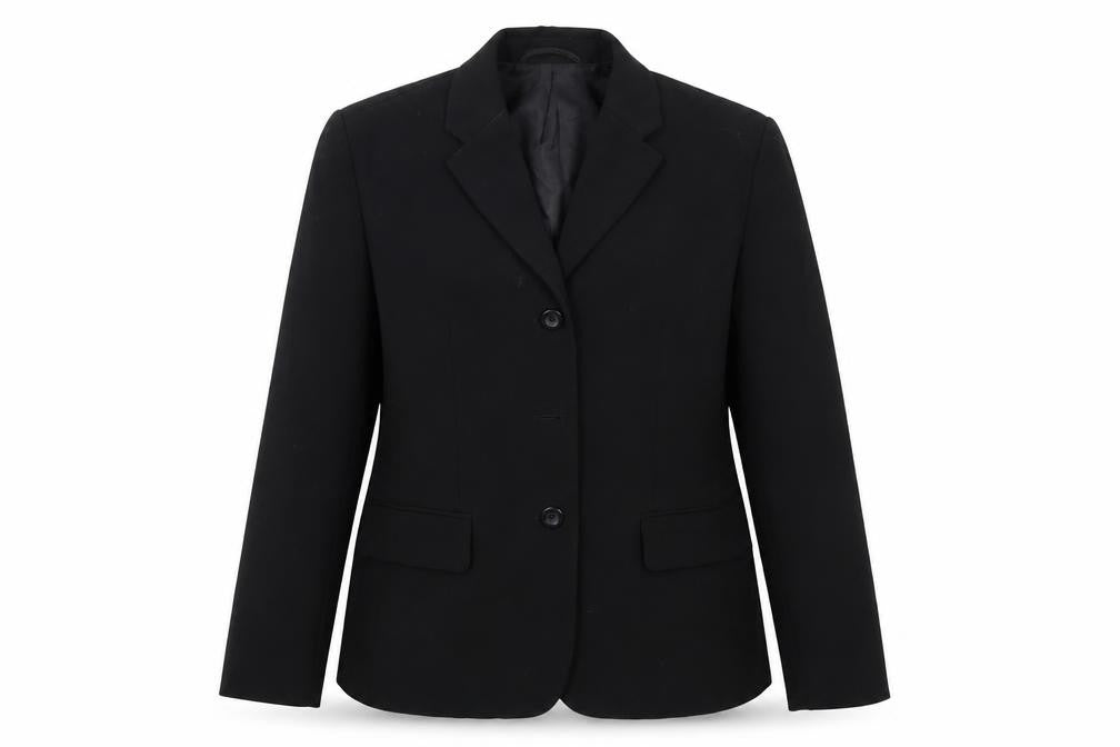 Womens UK Size 10 Preworn Petites Black Suit Jacket