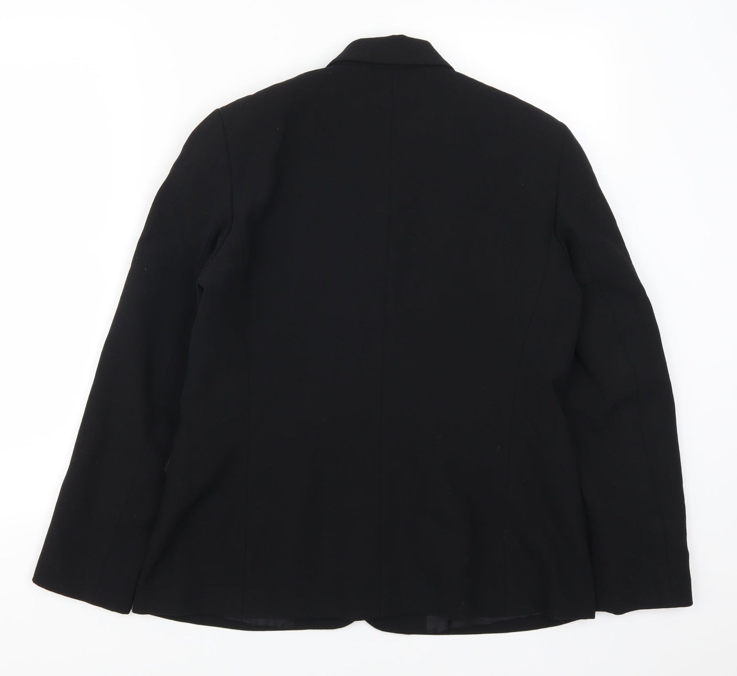 Womens UK Size 10 Preworn Petites Black Suit Jacket