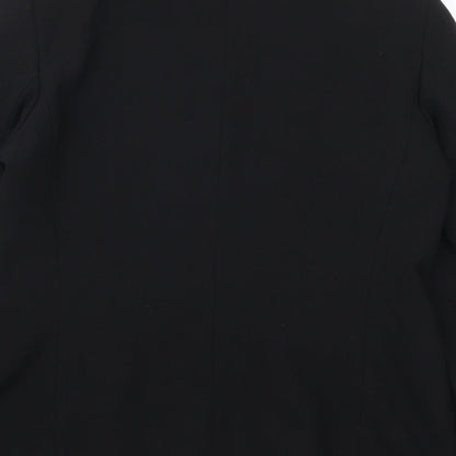 Womens UK Size 10 Preworn Petites Black Suit Jacket