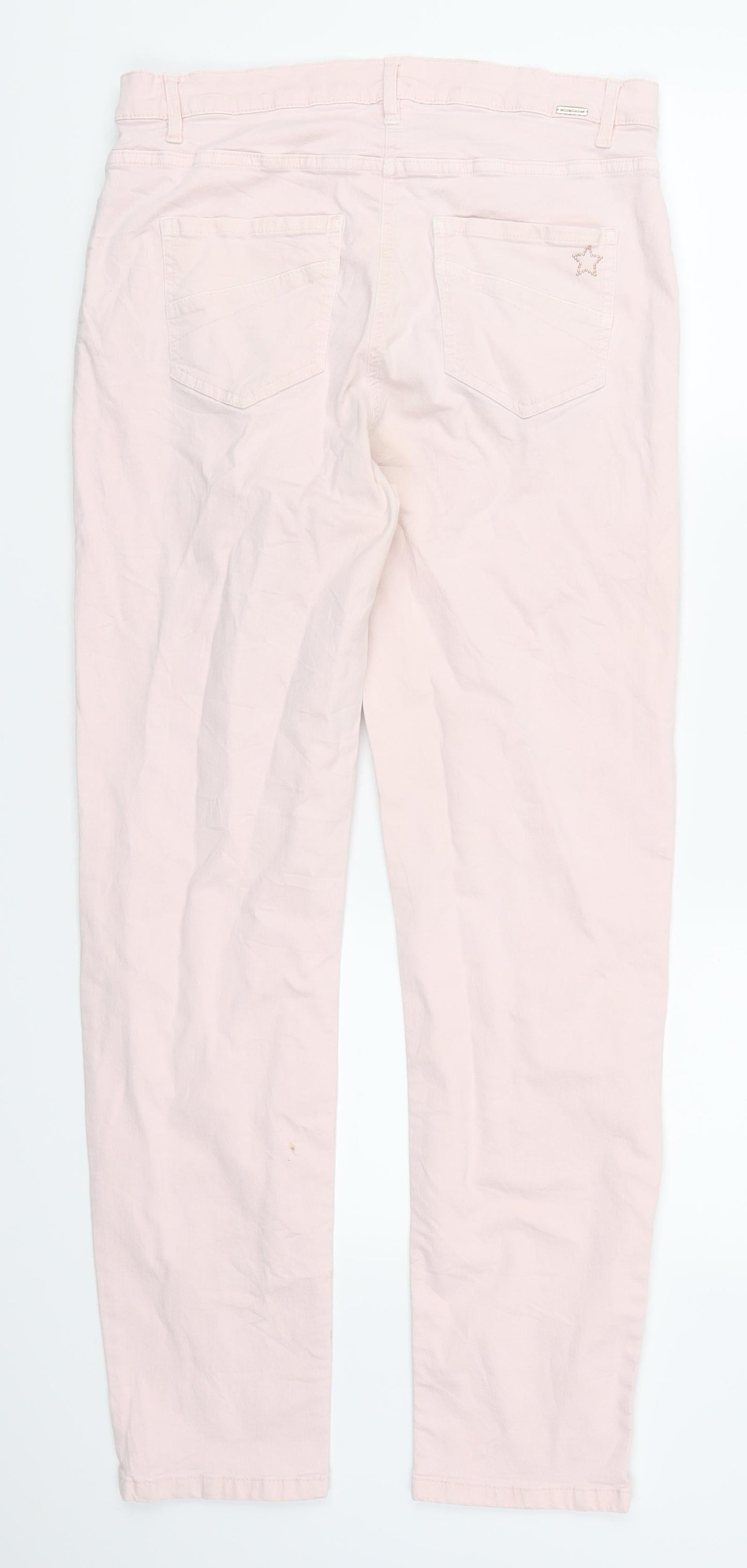 Betty Barclay Womens Pink  Denim Straight Jeans Size 30 in L29 in