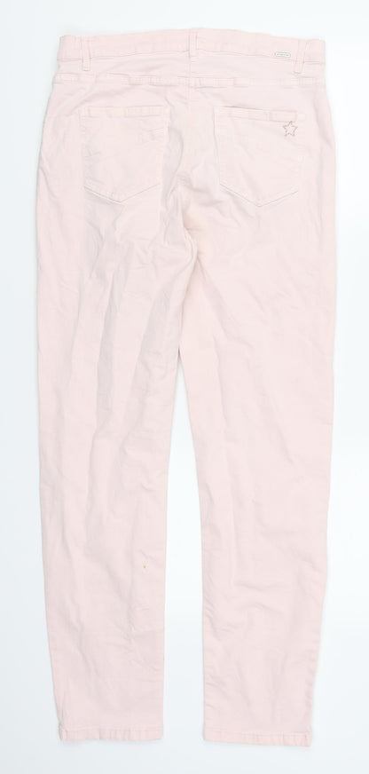 Betty Barclay Womens Pink  Denim Straight Jeans Size 30 in L29 in