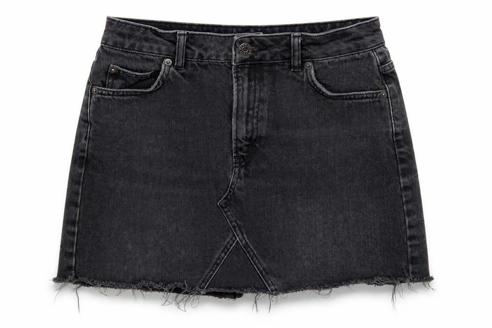 Womens UK Size 8 Topshop Mini Denim Skirt