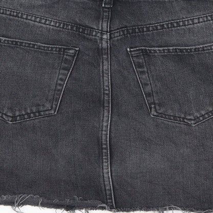 Womens UK Size 8 Topshop Mini Denim Skirt