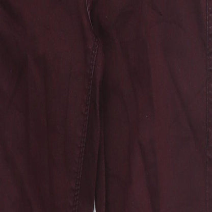 Topshop Womens Purple  Denim Skinny Jeans Size 28 in L28 in