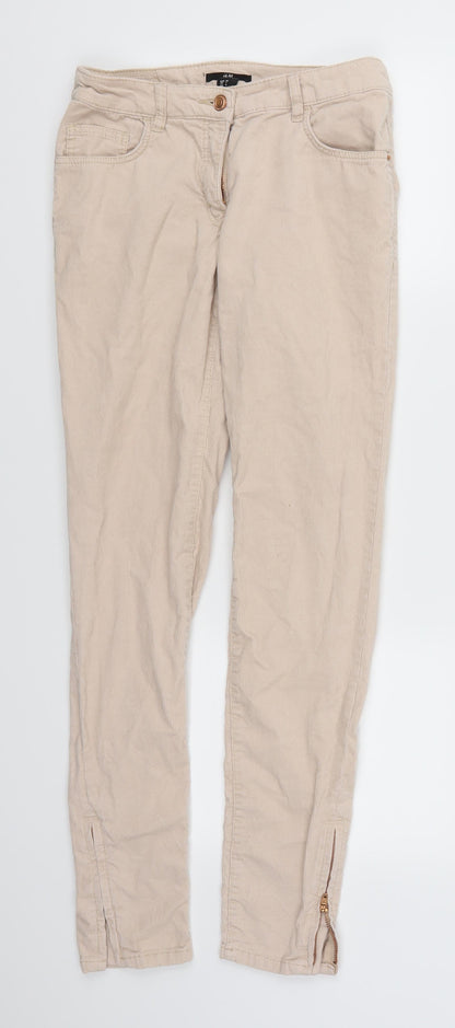 Womens UK Size 6 H&M Regular Fit  Pink Trousers
