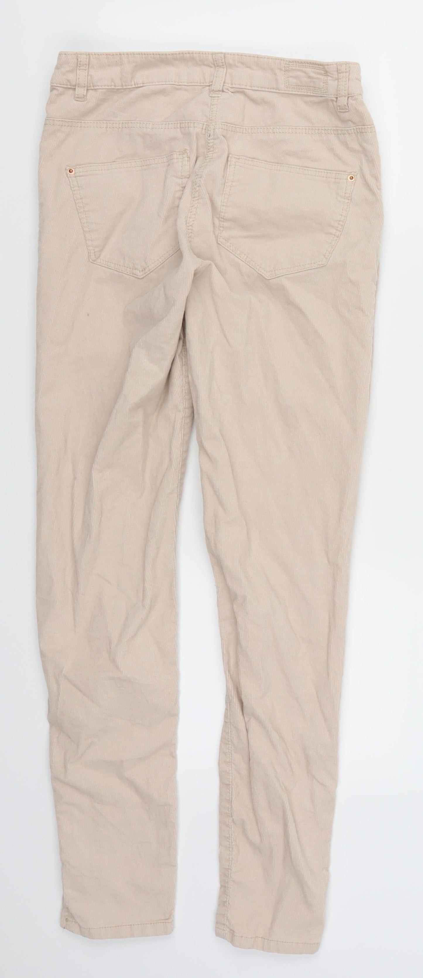 Womens UK Size 6 H&M Regular Fit  Pink Trousers