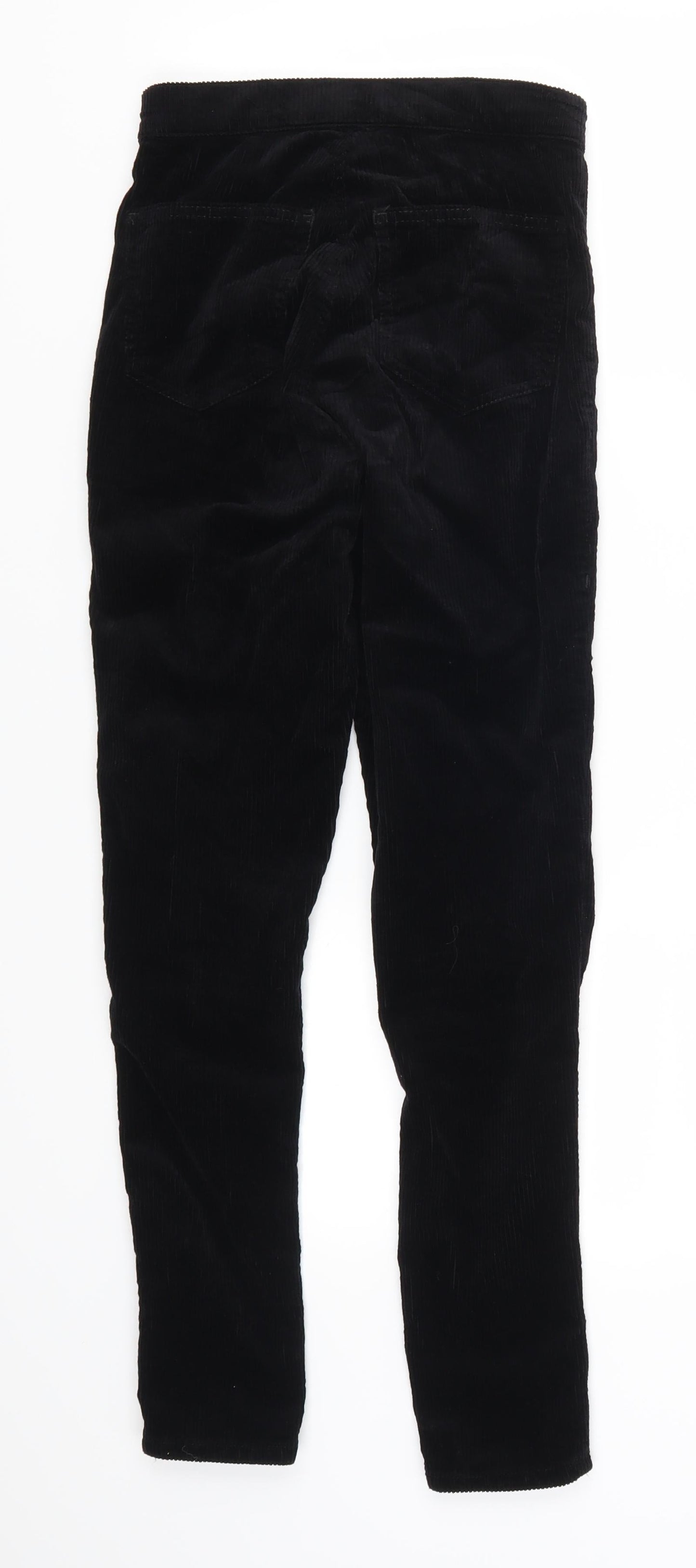 Womens UK Size 25 in Topshop Regular Fit  Black Trousers