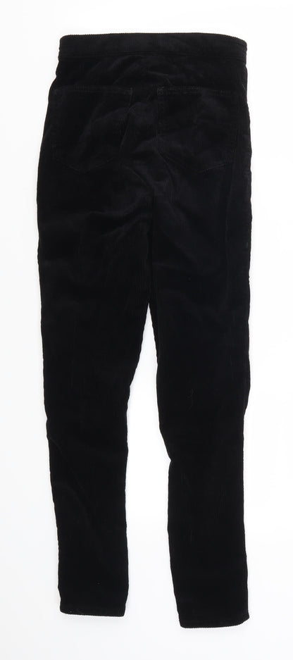 Womens UK Size 25 in Topshop Regular Fit  Black Trousers