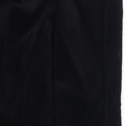 Womens UK Size 25 in Topshop Regular Fit  Black Trousers
