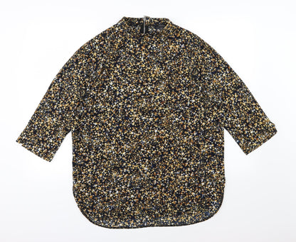 Primark Womens Brown Animal Print  Basic T-Shirt Size 14