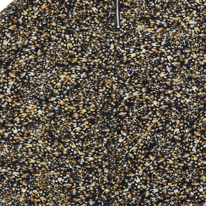 Primark Womens Brown Animal Print  Basic T-Shirt Size 14