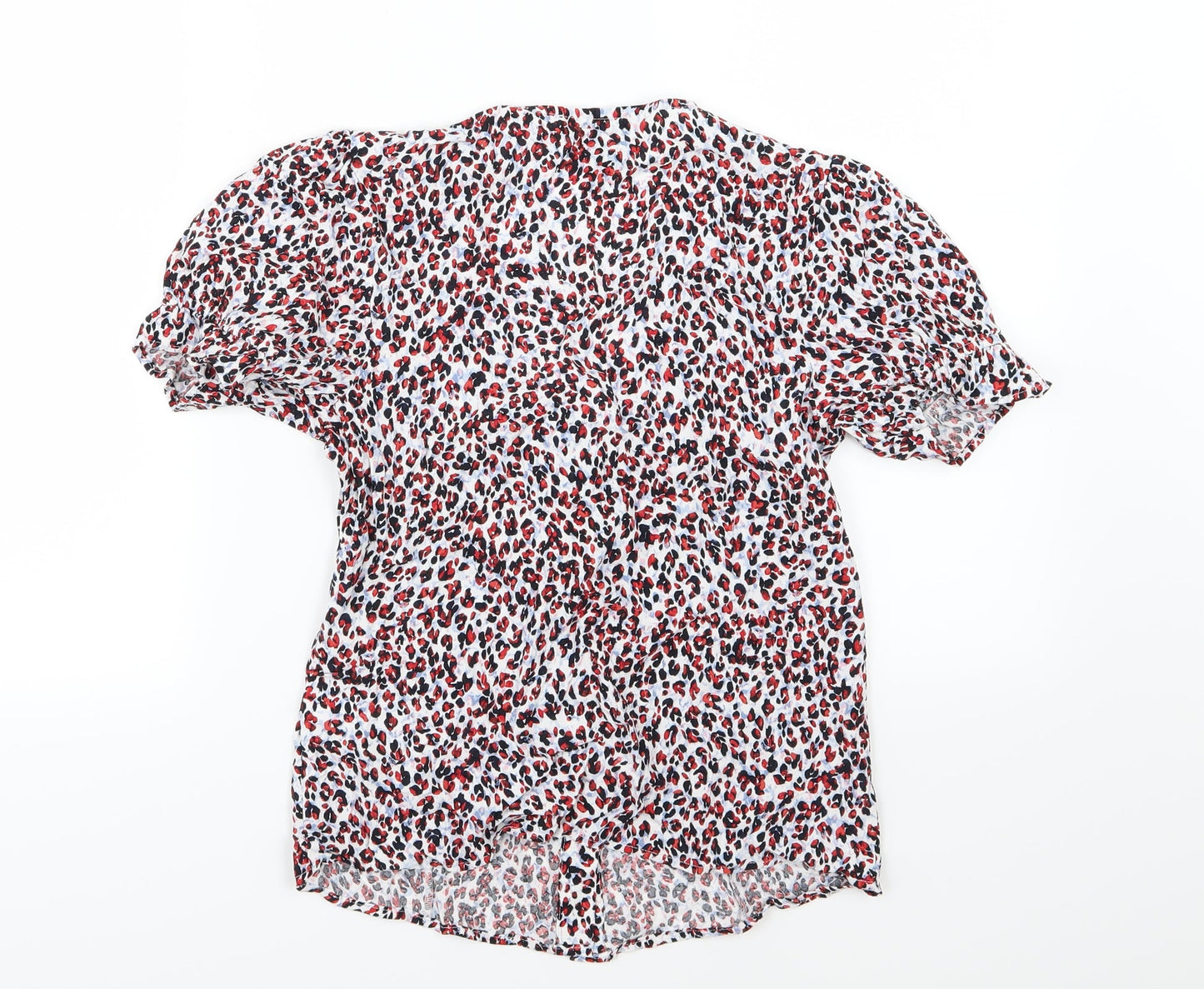 Womens UK Size 8 New Look Multicoloured Basic Button-Up