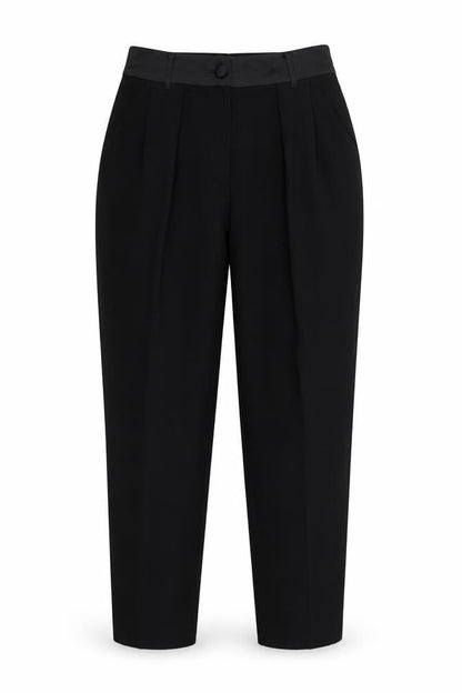 Womens UK Size 8 River Island Regular Fit  Black Trousers