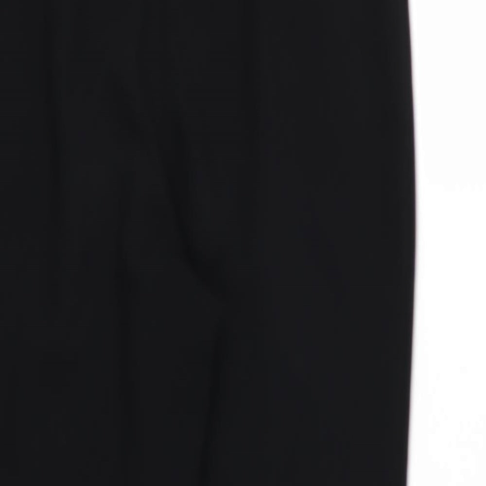River Island Womens Black  Rayon Trousers  Size 8 L26 in