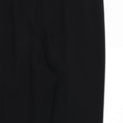 River Island Womens Black  Rayon Trousers  Size 8 L26 in