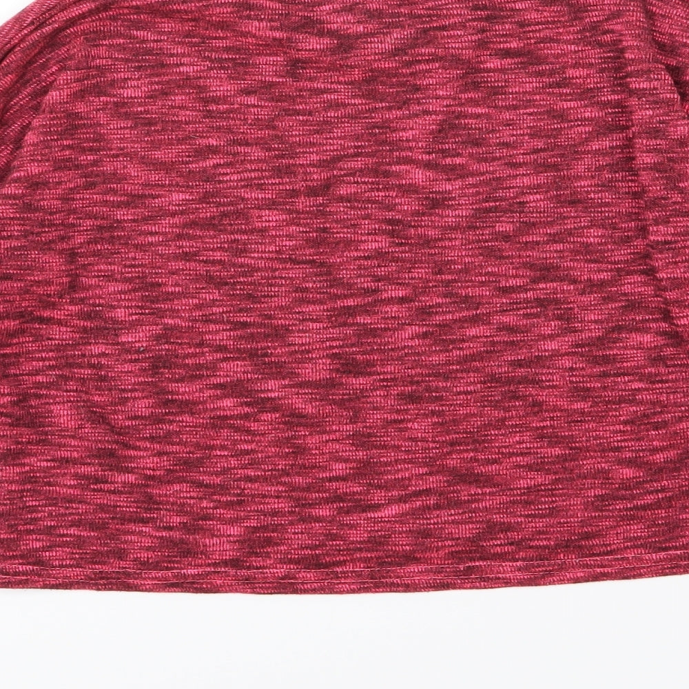 Womens UK Size 10 Atmosphere Pink Basic T-Shirt