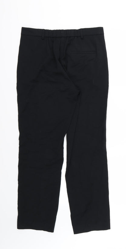 Womens UK Size 12 Marks and Spencer Regular Fit  Black Trousers