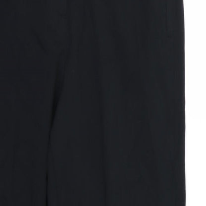 Womens UK Size 12 Marks and Spencer Regular Fit  Black Trousers
