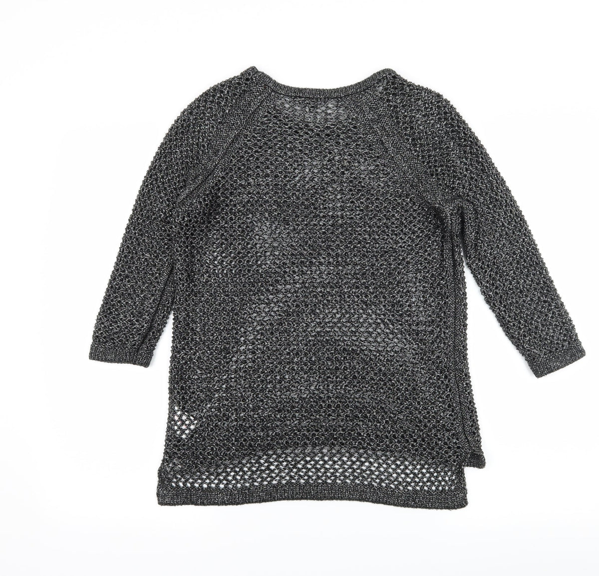 Papaya Womens Grey  Knit Pullover Jumper Size 10