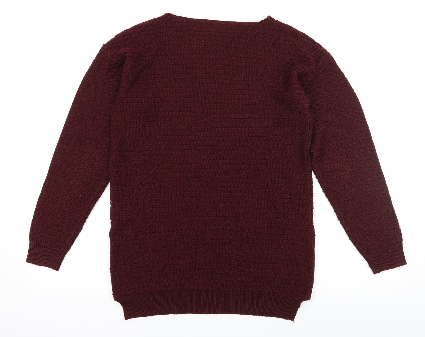 Peacocks Womens Brown  Knit Pullover Jumper Size S