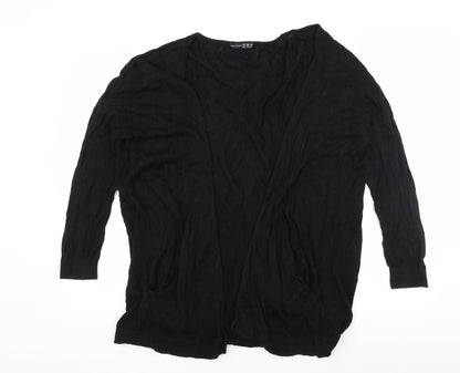 Atmosphere Womens Black  Knit Cardigan Jumper Size 14