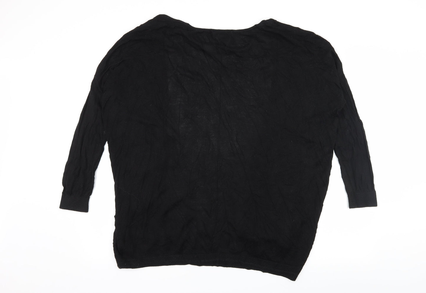 Atmosphere Womens Black  Knit Cardigan Jumper Size 14