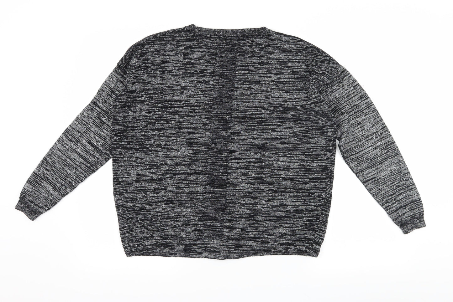 Womens UK Size 12 NEXT Black Pullover Sweatshirt