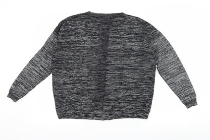 Womens UK Size 12 NEXT Black Pullover Sweatshirt