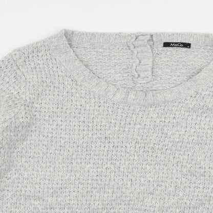 Primark Womens Grey  Knit Pullover Jumper Size M