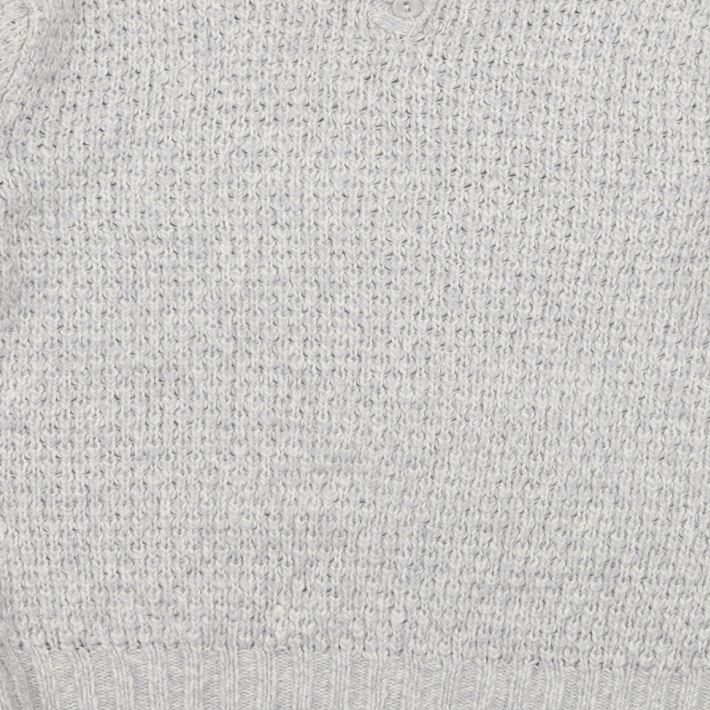 Primark Womens Grey  Knit Pullover Jumper Size M