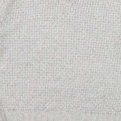 Primark Womens Grey  Knit Pullover Jumper Size M