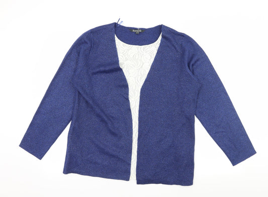Womens UK Size 16 Bonmarché Blue Basic Blouse