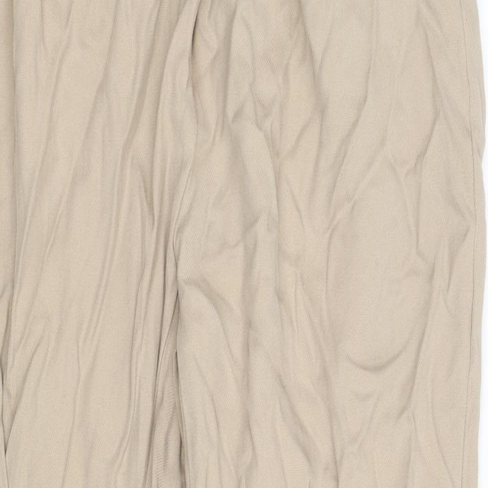 m&s Womens Beige   Trousers  Size 10 L27 in