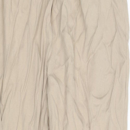 m&s Womens Beige   Trousers  Size 10 L27 in