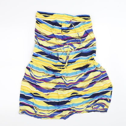 limited collection Womens Yellow Striped  Fit & Flare  Size 12