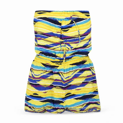 Limited Collection Womens Yellow Striped  Fit & Flare  Size 12