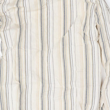 Topman Mens Beige    Button-Up Size S