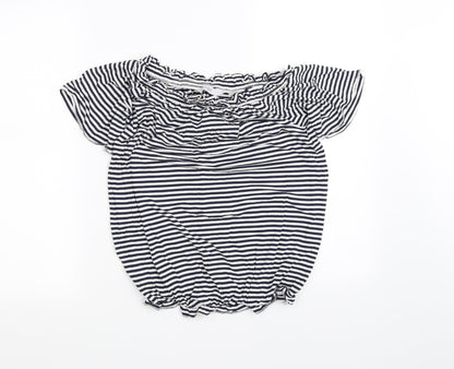 Womens UK Size 6 NEXT White Basic T-Shirt