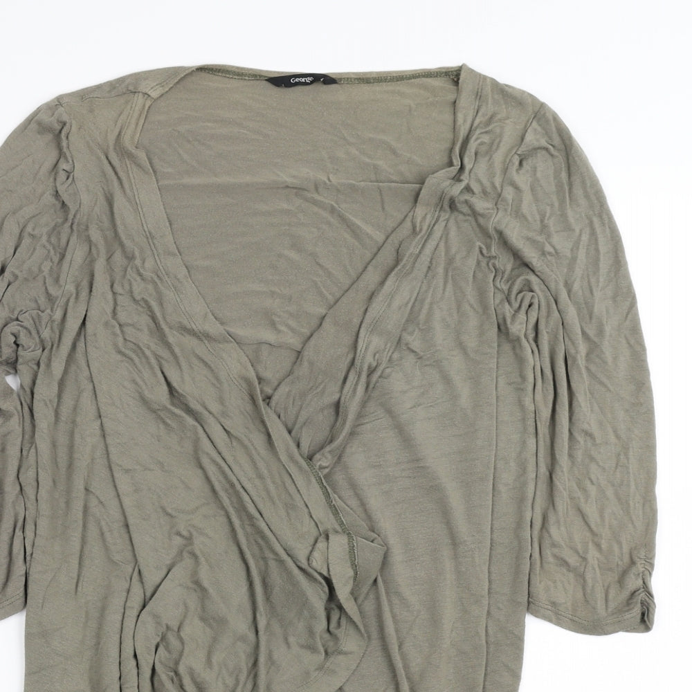 George Womens Green   Fit & Flare  Size 14