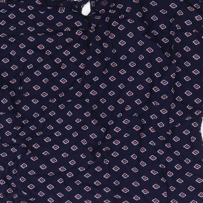 m&s Womens Blue   Basic Blouse Size 14