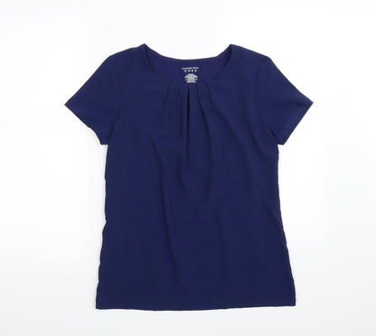 lands end Womens Blue   Basic T-Shirt Size S