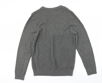 NEXT Mens Grey   Pullover Jumper Size M