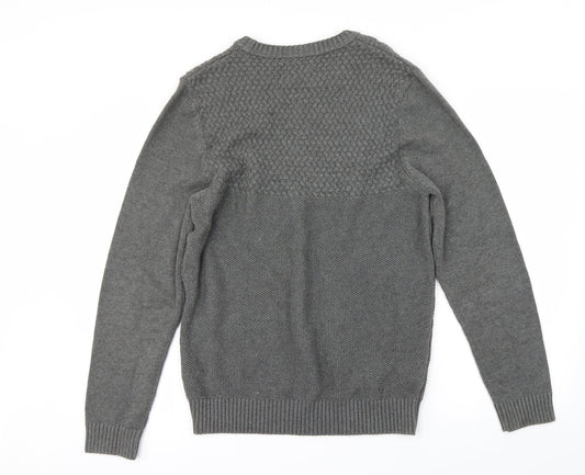 NEXT Mens Grey   Pullover Jumper Size M