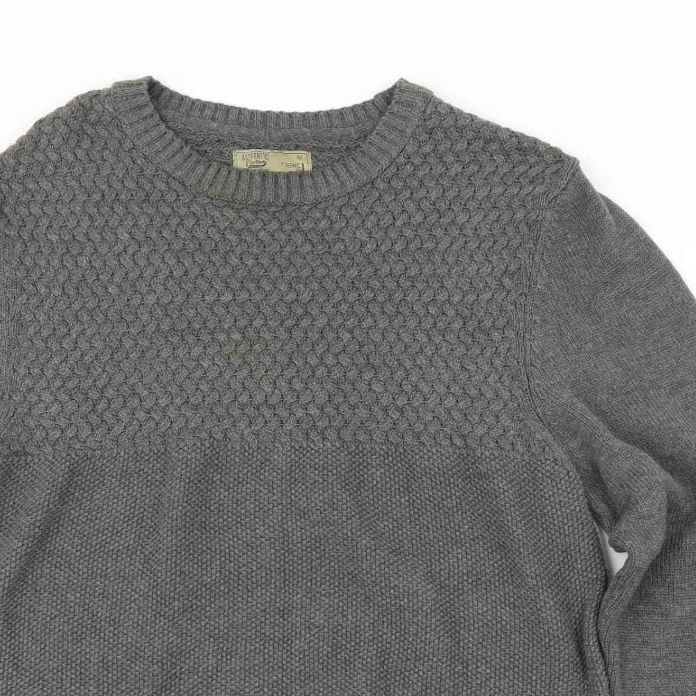 NEXT Mens Grey   Pullover Jumper Size M