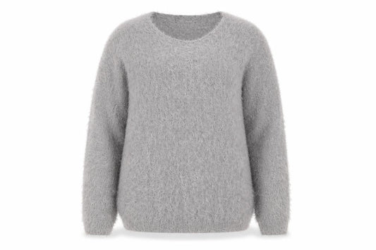 ESMARA Womens Grey   Pullover Jumper Size S