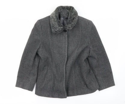 Womens UK Size 10 Richards Grey Jacket