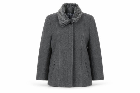 Womens UK Size 10 Richards Grey Jacket